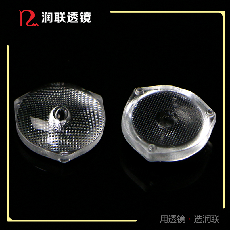 配3030TV透镜直径15.5mm角度175度背光源透镜 广告灯箱透镜 LED漫反射透镜批发 润联