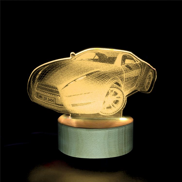 3D汽车小夜灯
