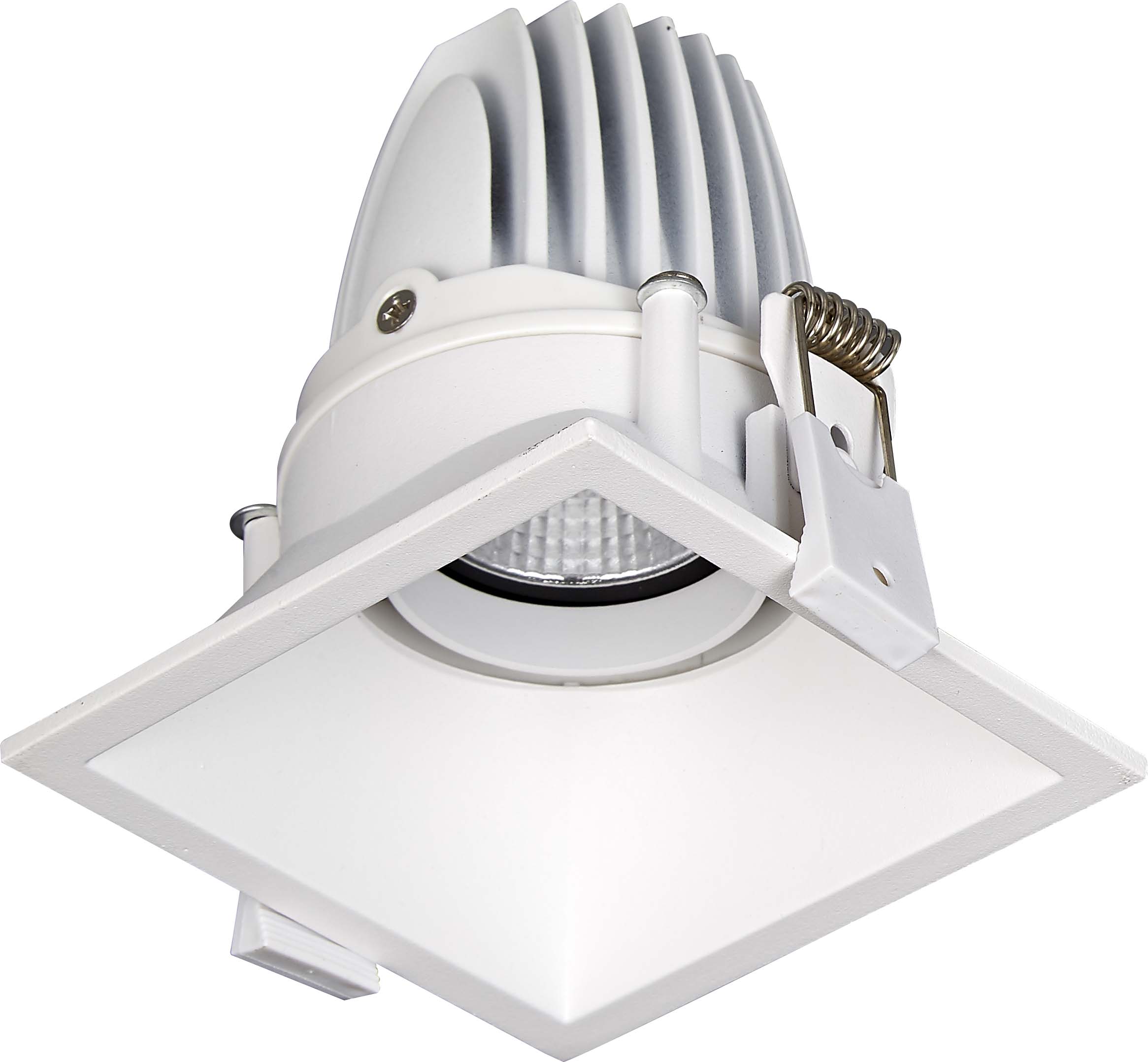 嵌入式LED射灯家用客厅商用方形COB防眩可调射灯