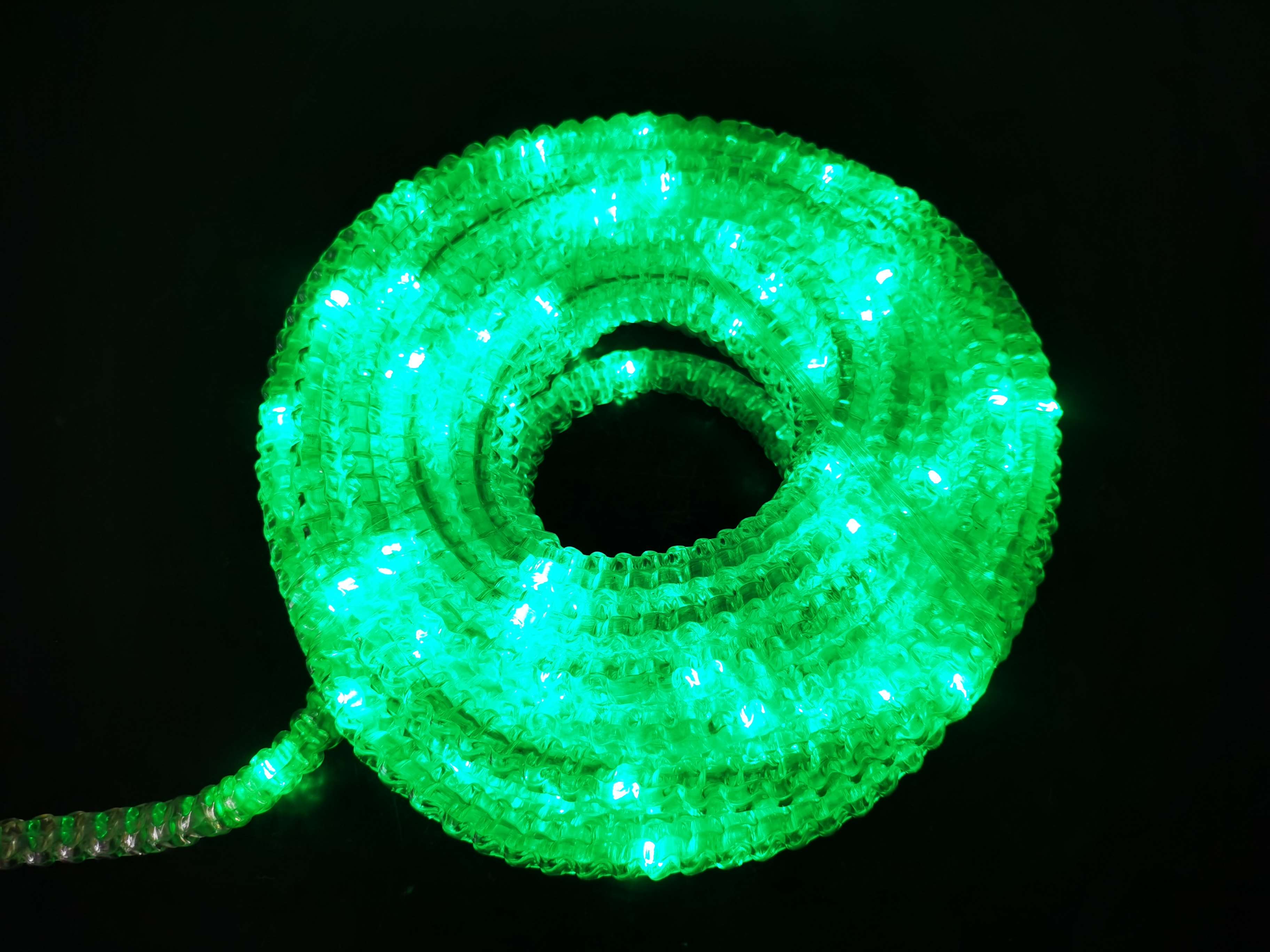 LED 圆三线花纹管 灯带户外亮化工程装饰 圣诞庭院装饰灯