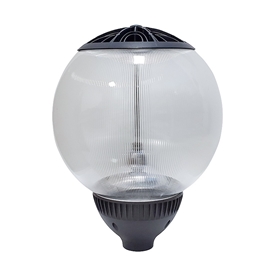 高透光球形设计黑色饰面LED庭院灯