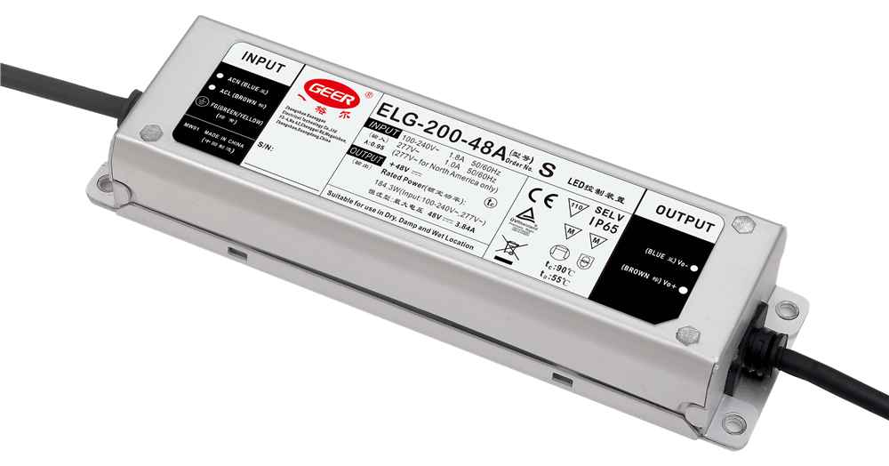 LED驱动电源 ELG双级调电流 200W