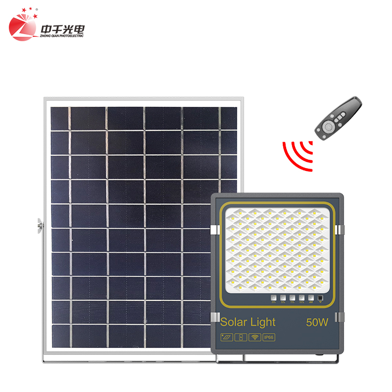 #ZQF-AAL085 智能太阳能投光灯 ABS IP66