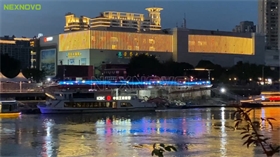 晶泓LED光电玻璃擦亮“闽江之心”景观带,成为福州新地标